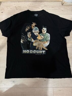 Black No Doubt Anaheim, CA Band  Tee